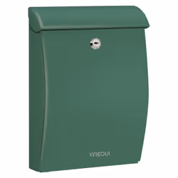 Arregui E-5333, Boîte aux lettres encastrable, Polystyrène, Vert, Clé, 1 pièce(s), 250 mm