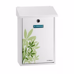 Arregui E-5608, Boîte aux lettres encastrable, Acier inoxydable, Couleurs assorties, Clé, Haut, Devant