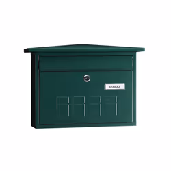 Arregui E-5703, Boîte aux lettres encastrable, Acier, Noir, Clé, 1 pièce(s), 410 mm