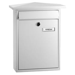 Arregui E-5711 Poteau de boîte aux lettres Blanc Acier inoxydable