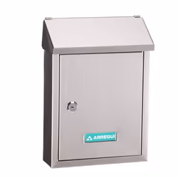 Arregui E-5727, Boîte aux lettres encastrable, Acier inoxydable, Acier inoxydable, verticale, Clé, 1 pièce(s)