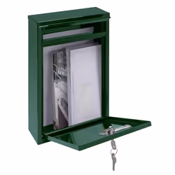 Arregui E-5753 boîte aux lettres Vert Boîte aux lettres encastrable Acier