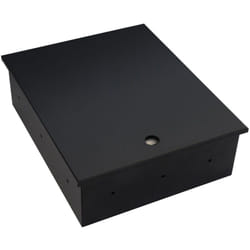 Arregui - Basa 20000-S7C Caisson d'installation de coffre-fort à cacher dans le sol, 12,5 x 31,5 x 38,6 cm, Noir