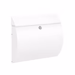 Arregui E-5401, Boîte aux lettres encastrable, Acier, Blanc, Clé, 1 pièce(s), 375 mm