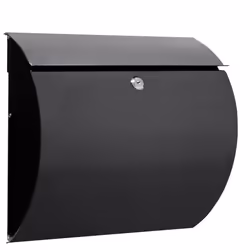 Arregui E-5404, Boîte aux lettres encastrable, Acier, Noir, Clé, 1 pièce(s), 375 mm