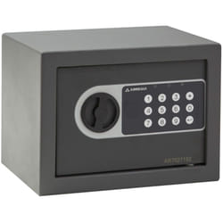 Arregui - Premier 16501-S0 Coffre-fort en acier avec serrure électronique, coffre-fort de sécurité pour la maison, clavier à code programmable, clé