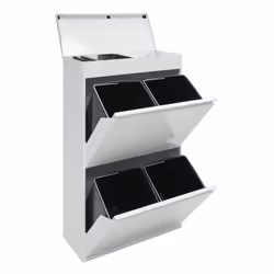 Description générale Les poubelles de recyclage Arregui TOP sont idéales pour trier les déchets de manière efficace tout en o ...