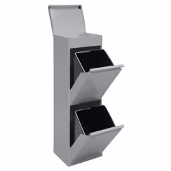 Description générale Les poubelles de recyclage Arregui TOP sont idéales pour le tri sélectif des déchets. Conçues pour s'int ...