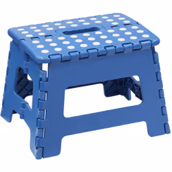 Tabouret pliant polyvalent ARREGUI. Tabouret stable et sûr, capable de supporter jusqu’à 150kg. Se plie et se déplie en un se ...