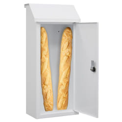Arregui - Panera SP008BN-P Boîte à pain, Boîte aux Lettres en Acier pour les livraisons de pain, Pour baguette de pain et journaux, grandes