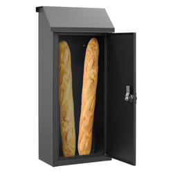 Arregui - Panera SP008NG-P Boîte à pain, Boîte aux Lettres en Acier pour les livraisons de pain, Pour baguette de pain et journaux, grandes