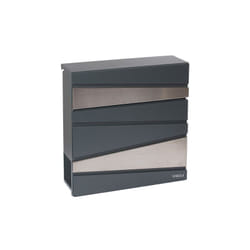 Arregui - Armor E6905 Boîte aux Lettres Individuelle Acier & Acier Inoxydable avec Porte-journaux, Taille m (Format A4), Boîte aux Lettres Design,