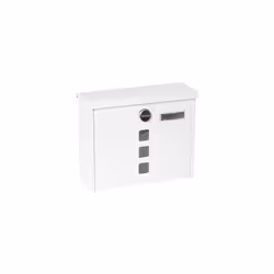 Chance est une boîte aux lettres extérieure individuelle, fabriquée en acier, de taille M (format DIN A4). Boîte aux lettres ...