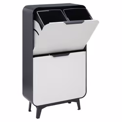 Meuble de recyclage design et décoratif ! Les meubles poubelles de recyclage Arregui ROUND sont spécialement conçus pour sépa ...