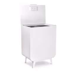 ARREGUI Duplo est un meuble de poubelle de recyclage qui permet de séparer et trier facilement et rapidement les déchets. Ave ...