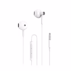 Eightt EAUR-XI, Avec fil, Appels/Musique, 18 - 20000 Hz, Écouteurs, Blanc