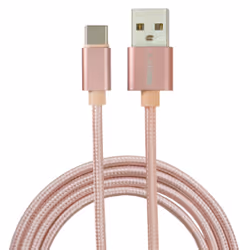 Eightt ECT-4P, 1 m, USB C, USB A, USB 2.0, 480 Mbit/s, Rose