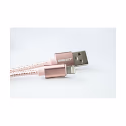 Eightt ECI-2P câble Lightning 1 m Rose