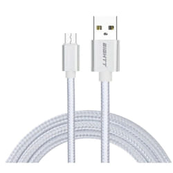 Eightt ECM-1S câble USB 1 m USB 2.0 USB A Micro-USB B Argent