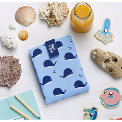 Roll'eat BocnRoll Animals Polyester, Polyuréthane thermoplastique (TPU) Bleu