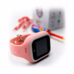 SaveFamily ICONIC Plus 4G 3,56 cm (1.4") TFT Numérique Écran tactile Rose Wifi GPS (satellite)