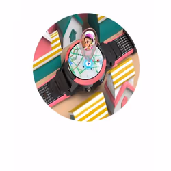 SaveFamily Slim Tactile Rose GPS (satellite)