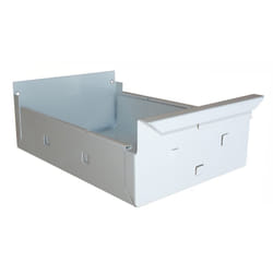 8425437008559 Tiroir en métal pour étagères Blanc 200 x 300 x 100 mm - Simonrack