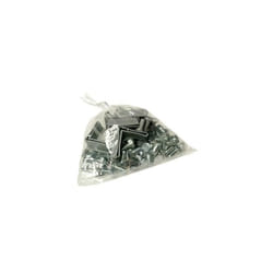 Accessoire rangement - SIMON RACK - Lot de 40 boulons et écrous + 4 pieds gris - Métal - Petit meuble complément