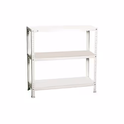 SimonRack - Etagère de rangement 900x900x400mm Blanc Charge 75Kg - Advantage 3/400 - 3 étagères - Étagère à vis - 75 kg par p ...