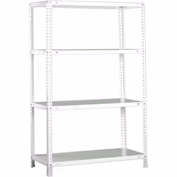 Structure solide en acier renforcé – Supporte jusqu’à 75 kg de point de flexion par étagère. Poids certifié. Large espace de  ...