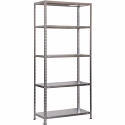 Structure solide en acier renforcé – Supporte jusqu’à 100 kg de point de flexion par étagère. Poids certifié. Large surface d ...