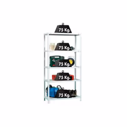Simon Rack - Etagère de rangement 2000x1000x400mm Blanc Charge 75Kg - Advantage PLUS 5/400 Caractéristiques techniques de cet ...