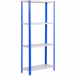Structure solide en acier renforcé – Supporte jusqu’à 100 kg de point de flexion par étagère. Poids certifié. Grande capacité ...