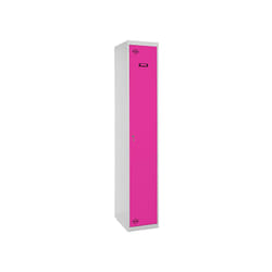 Casiers en métal SIMONLOCKER (180x40x50cm) GRIS ET ROSE