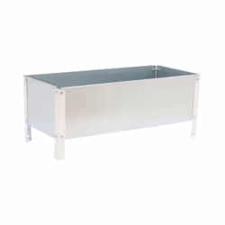 Jardinière Simon Rack SIMONGARDEN URBAN 410x900x400mm 100l blanc galva Découvrez la solution idéale pour vos besoins de jardi ...
