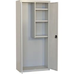 Simonlocker armoire en métal (180x60x40cm) pré-laqué gris