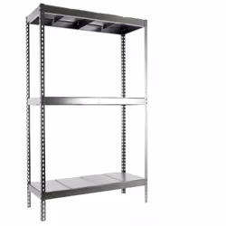 Structure solide en acier renforcé – Supporte jusqu’à 500 kg de point de flexion par étagère. Poids certifié. Large espace de ...