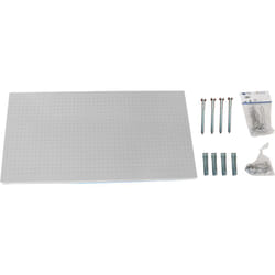 SIMONWORK Panneau perforé pour outils (40x90x3.5cm) BLANC