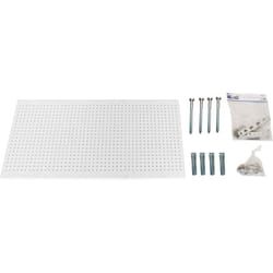 SIMONWORK Panneau perforé pour outils (60x120x3.5cm) BLANC