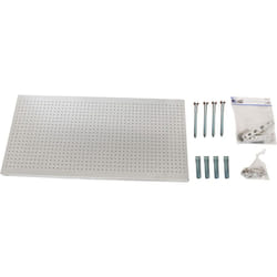 Simonrack - Panneau Mural Perforé Porte Outils, Jeu de 25 crochets, 400x1500x35 mm, Galvanisé - Simonwork