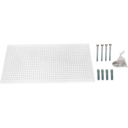 SIMONWORK Panneau perforé pour outils (40x120x3.5cm) BLANC