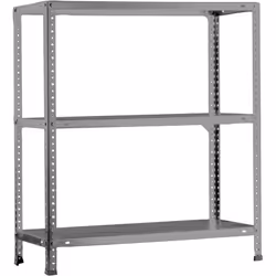 Structure solide en acier renforcé – Supporte jusqu’à 75 kg de point de flexion par étagère. Poids certifié. Large espace de ...