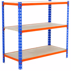 Structure solide en acier renforcé – Supporte jusqu’à 150 kg de point de flexion par étagère. Poids certifié. Large espace de ...