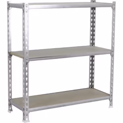 Structure solide en acier renforcé – Supporte jusqu’à 150 kg de point de flexion par étagère. Poids certifié. Large espace de ...