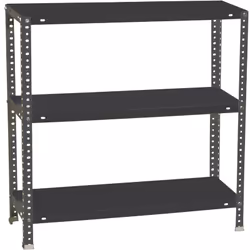 Structure solide en acier renforcé – Supporte jusqu’à 100 kg de point de flexion par étagère. Poids certifié. Large surface d ...