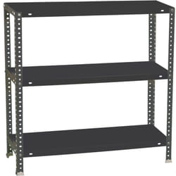 SimonRack Étagère Rangement, 900x800x500 mm, 3 Niveaux, 100 kg Capacité de Charge et Point de Flexion, Métal , Étagère Garage, Anthracite - Comfort