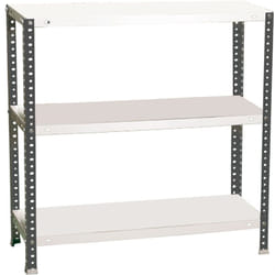 Simonrack - tagère métallique Simon Rack avec vis anthracite/blanc 3 étagères 900x900x300 mm Fabriquée en Espagne