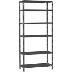 Tagère Rangement, 2000x900x300 mm, 6 Niveaux, 100 kg Capacité de Charge et Point de Flexion, Métal , Étagère Garage, Anthracite - Comfort - Simonrack