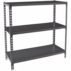 Structure solide en acier renforcé – Supporte jusqu’à 180 kg de point de flexion par étagère. Poids certifié. Large espace de ...