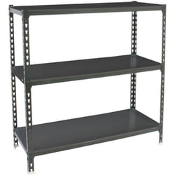 Simonrack - tagère Rangement, 1000x800x400 mm, 3 Niveaux, 180 kg Capacité de Charge et Point de Flexion, Métal , Étagère Garage, Anthracite